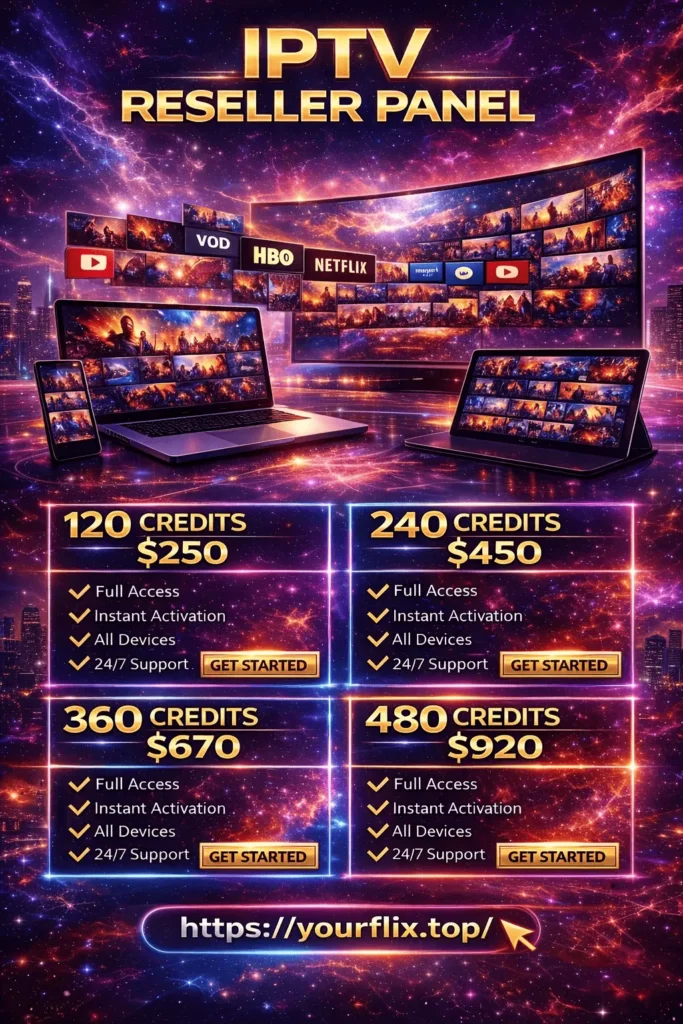 iptv reseller panel