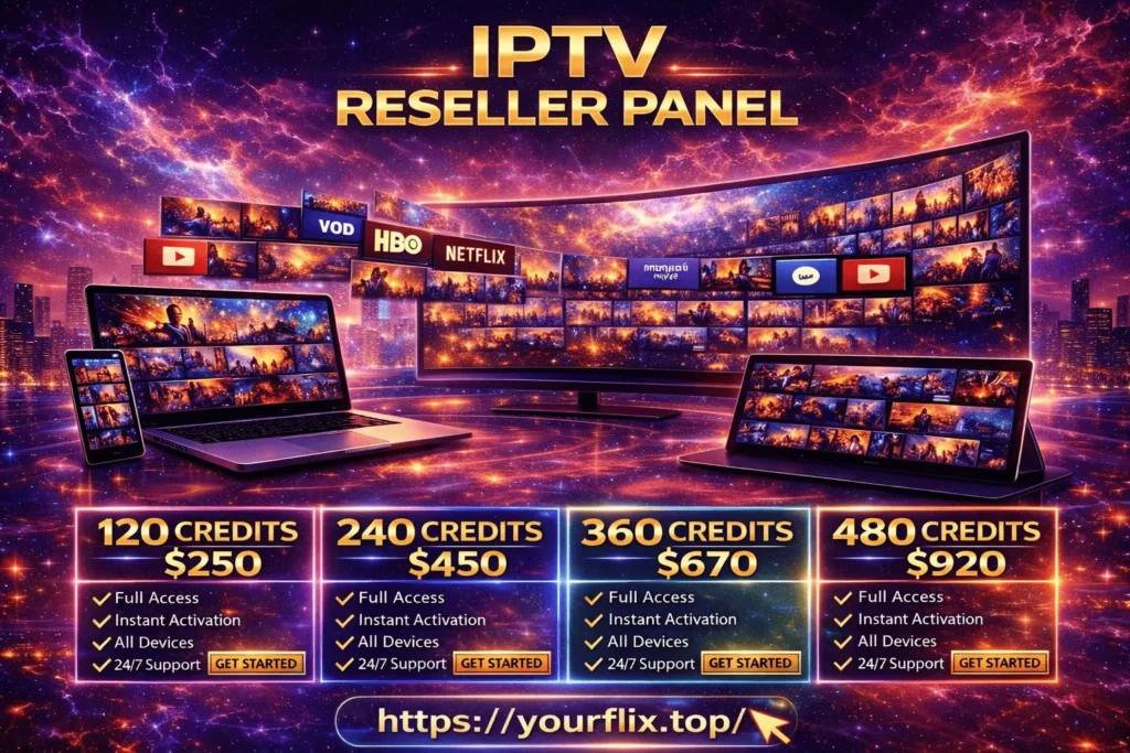 iptv reseller panel