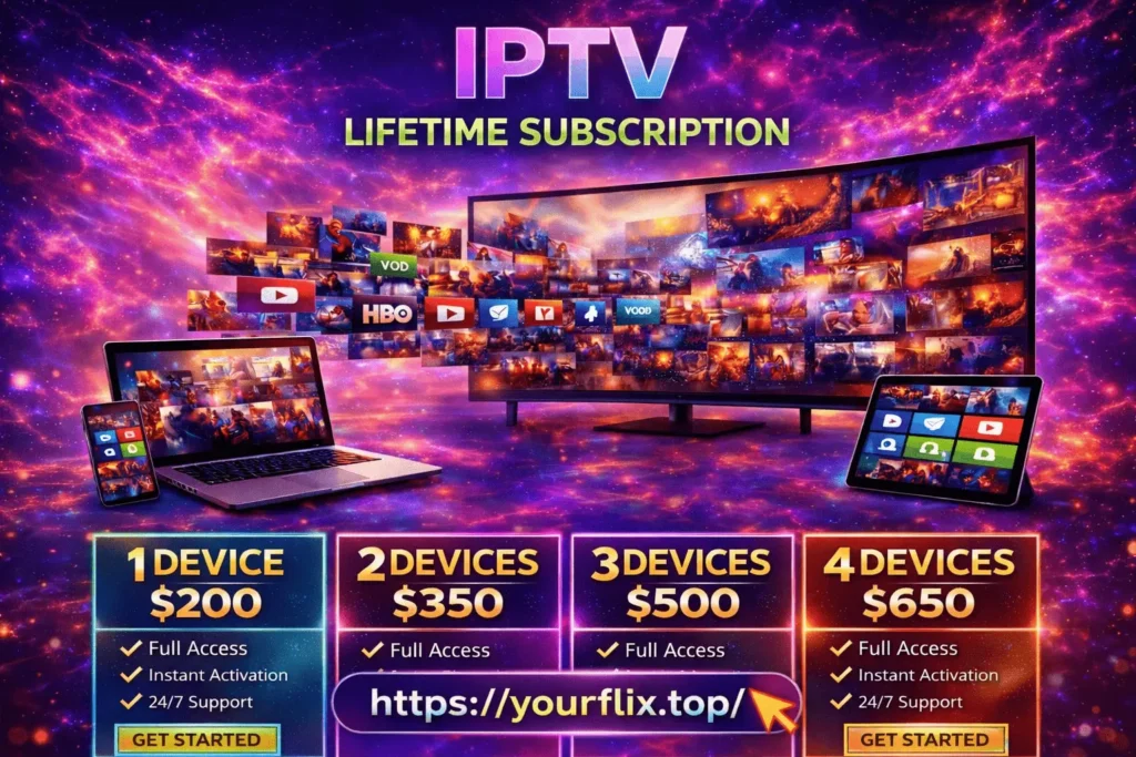 IPTV Lifetime Subscription