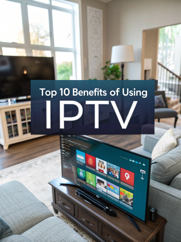 Top 10 Benefits of Using an IPTV Service for Entertainment